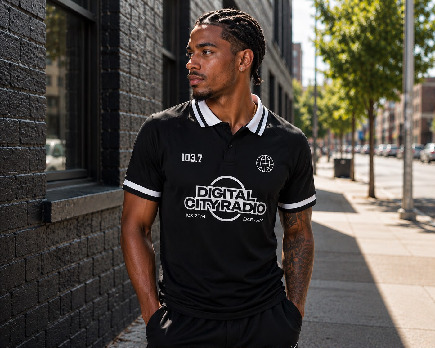 Digtal City Radio 1037 Football Shirt